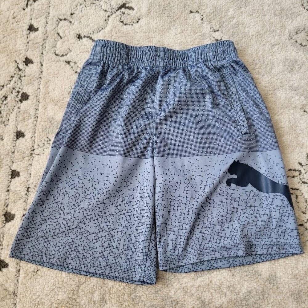 Puma Blue Pixel Active Shorts 6